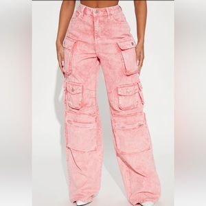 Fashion nova cargo jeans